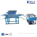 Mesin shredder plastik poros poros ganda